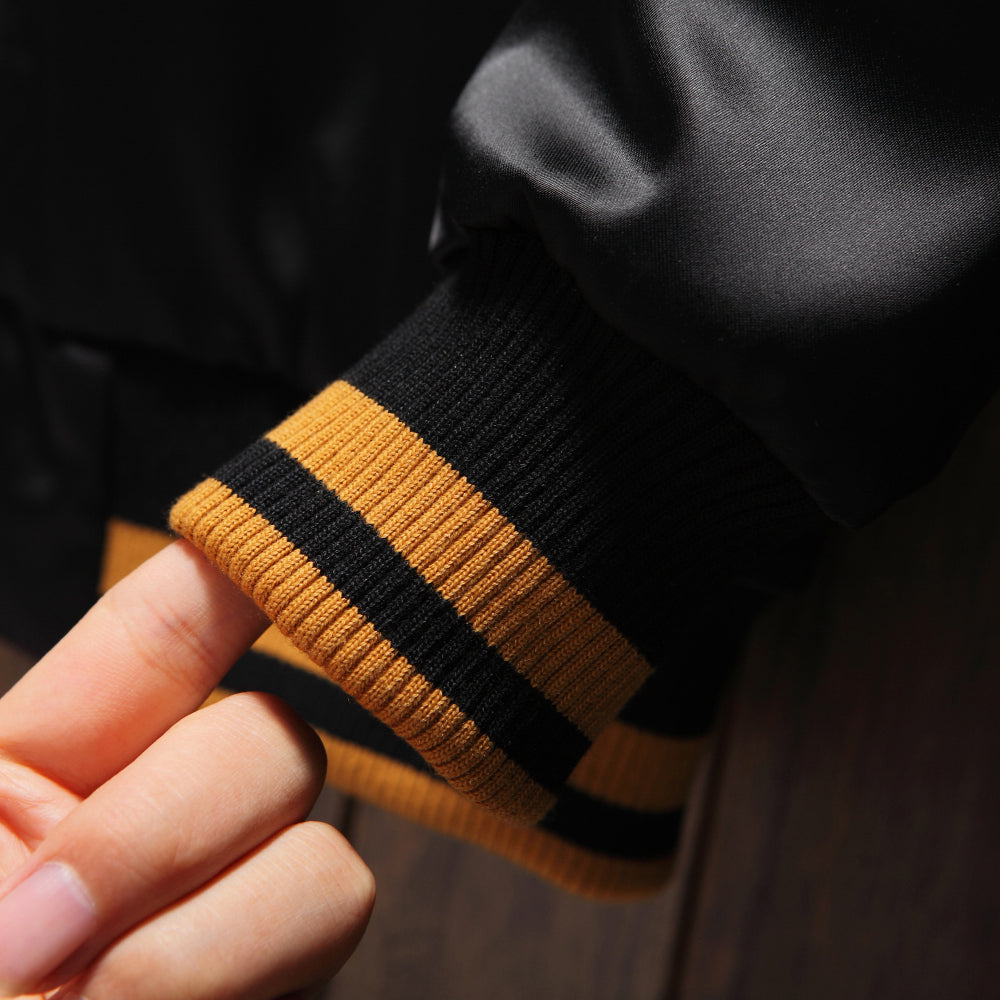 Roaring Tiger Embroidered Sukajan Souvenir Jacket - Japanese Style Bomber